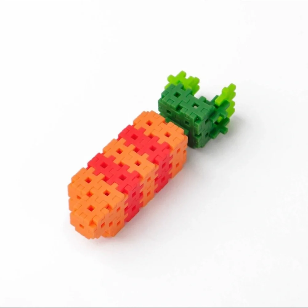 New! Lot of 5 Carrot Building Blocks Sets Multicolor Target Bullseye Playground